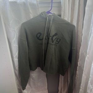 Cropped Energy Dance Competition Hoodie